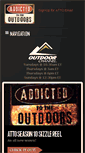 Mobile Screenshot of addictedtotheoutdoors.com